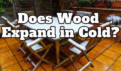 does wood expand in cold?