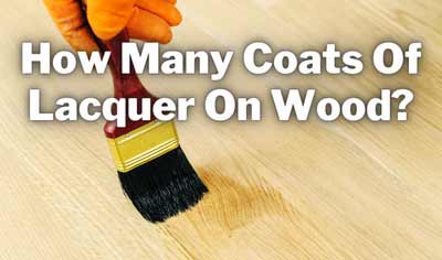 how many coats of lacquer on wood