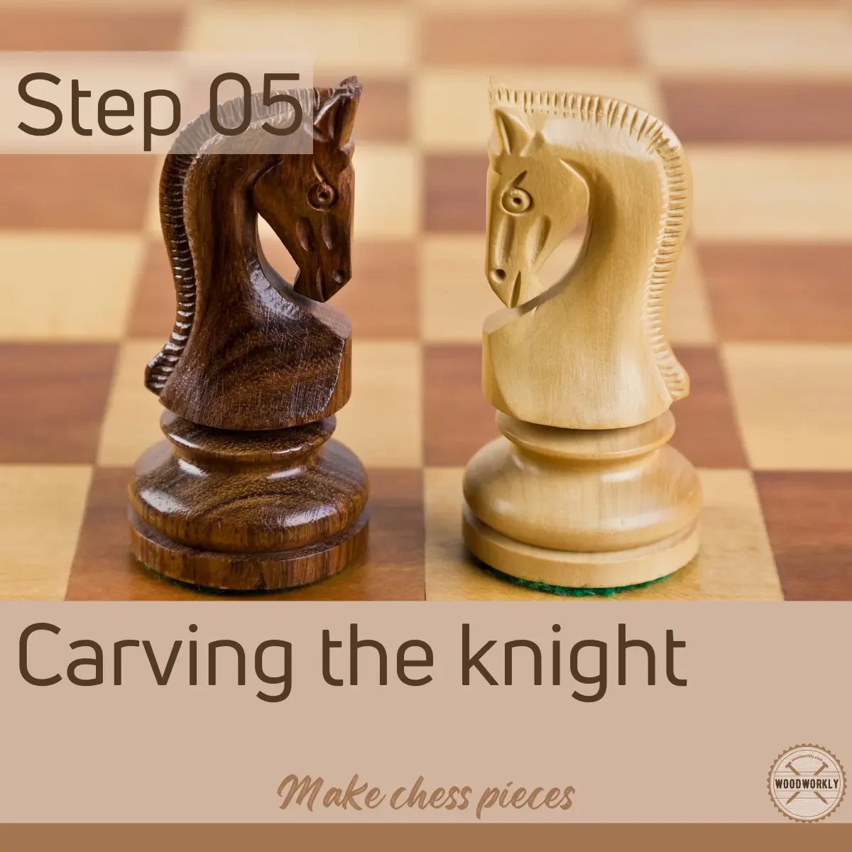 Carving the knight