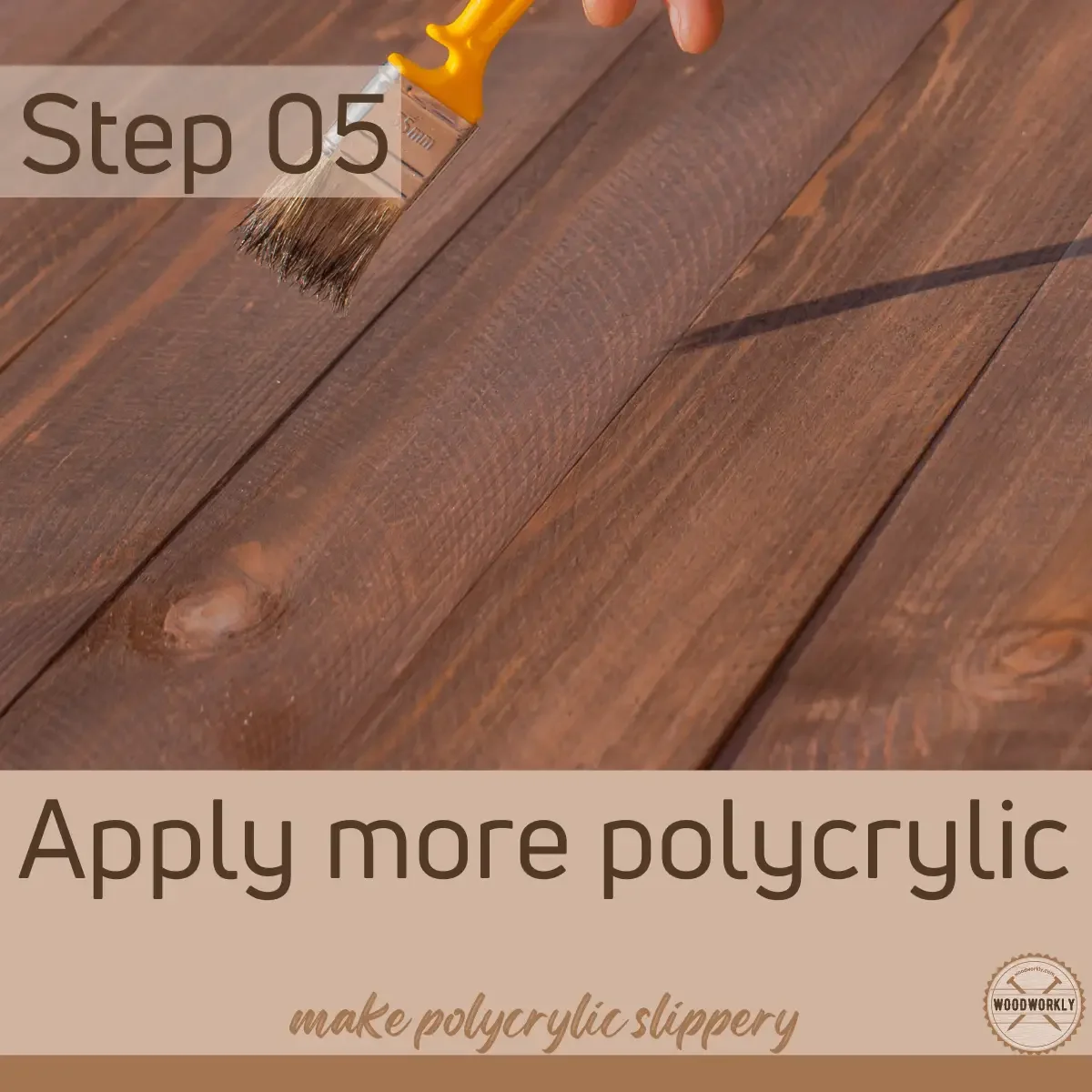 apply more polycrylic coats on cornhole board