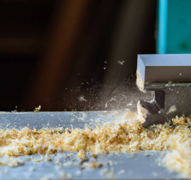 how to dry out sawdust