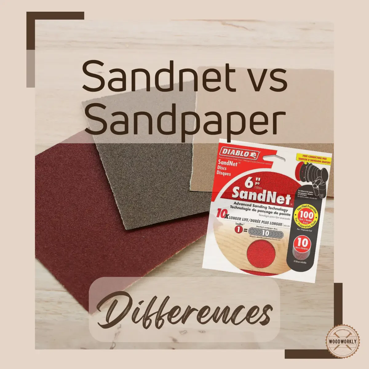 sandnet vs sandpaper