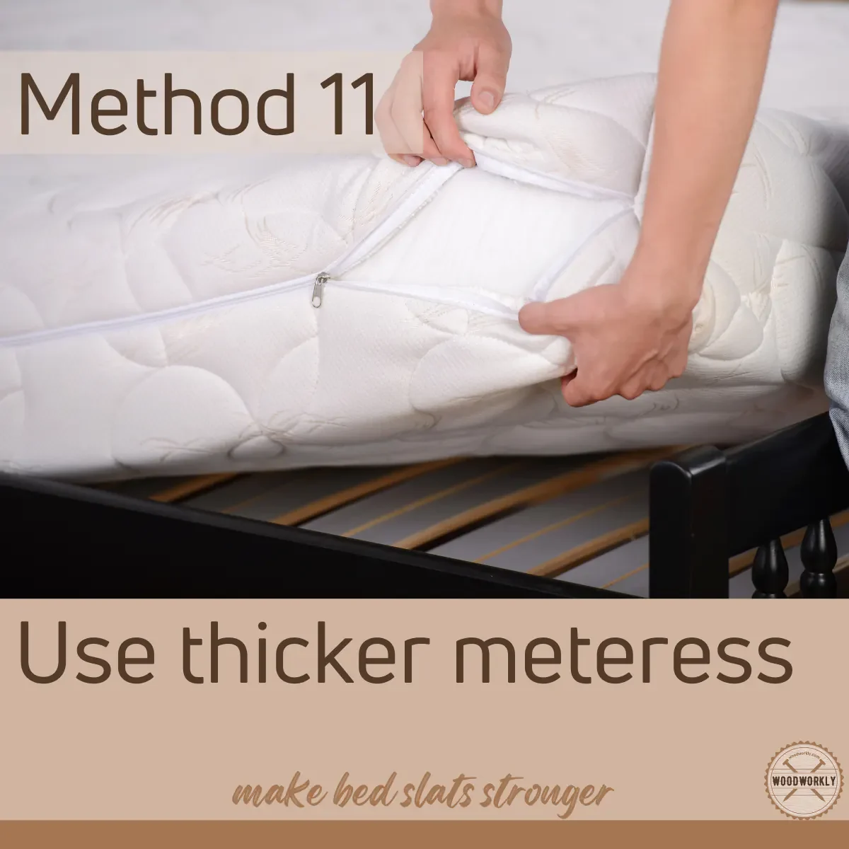 use thicker meteress