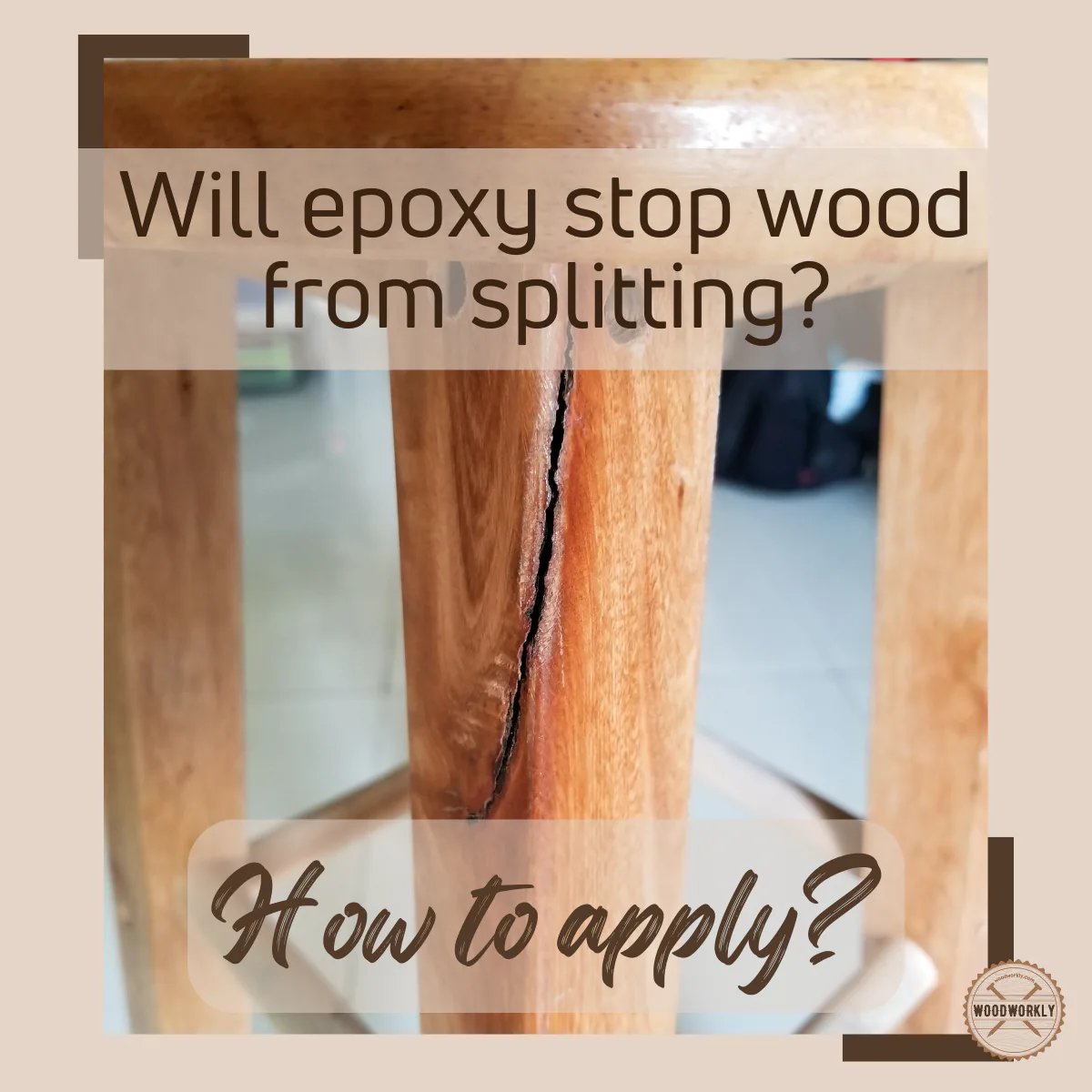 will epoxy stop wood from splitting