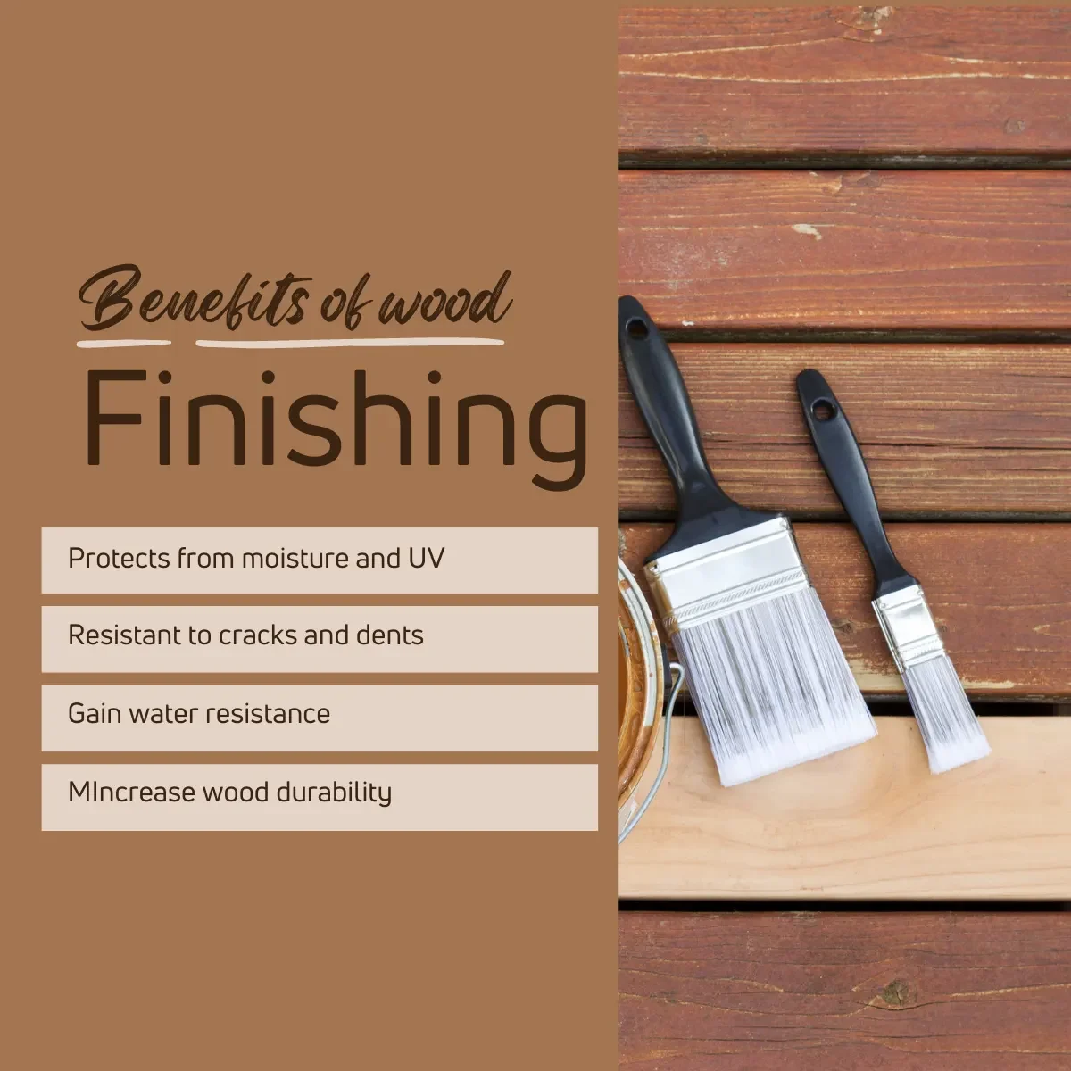 Benefits of wood finishing