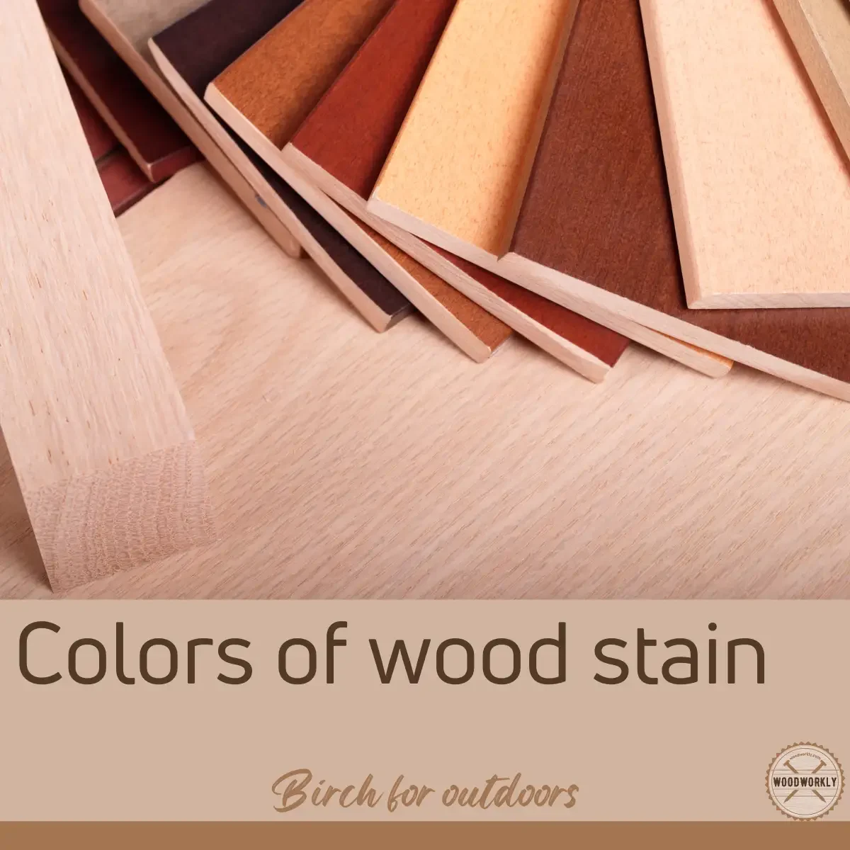Colors of wood stain