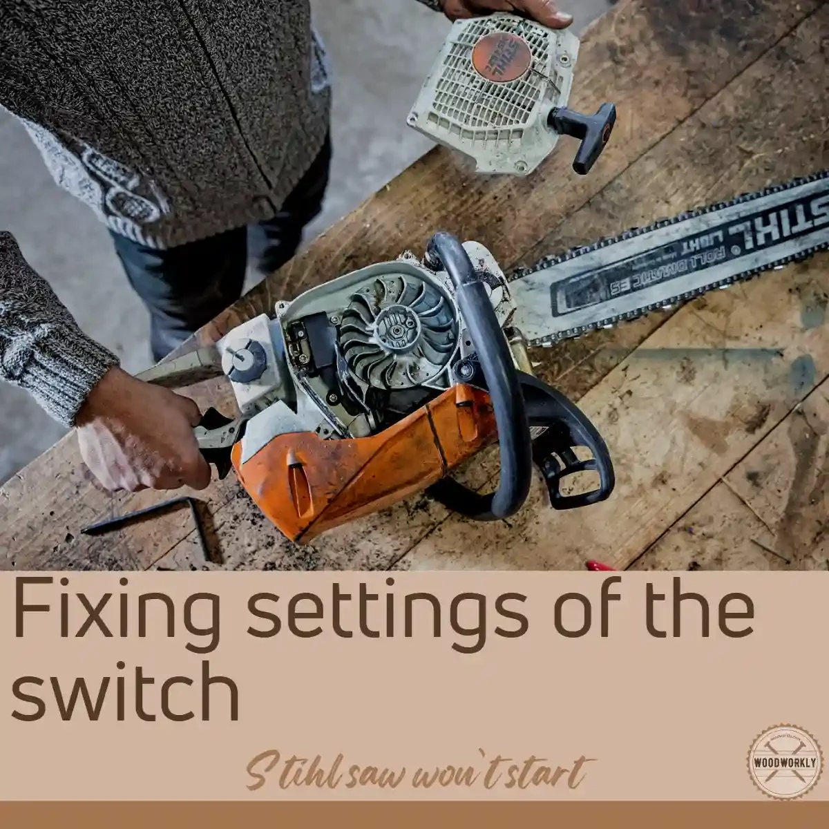 Fixing settings of the switch