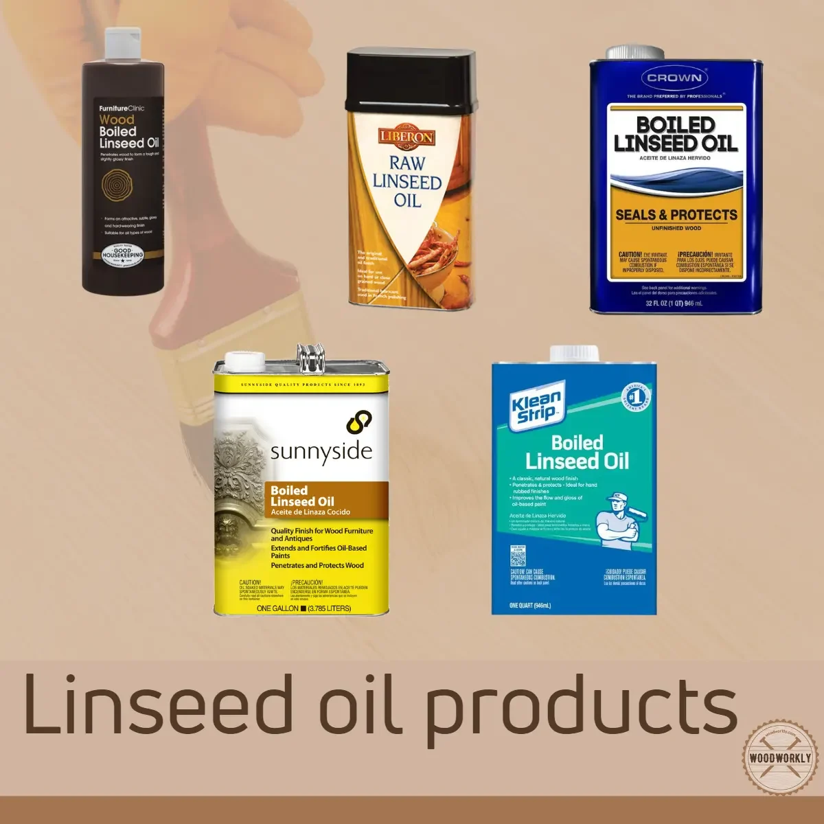 Linseed oil products