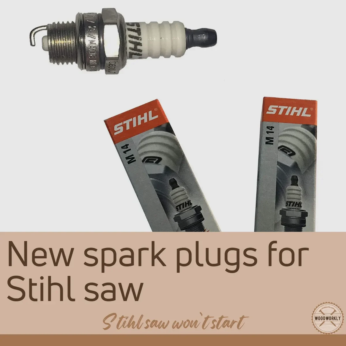 New spark plugs for Stihl saw
