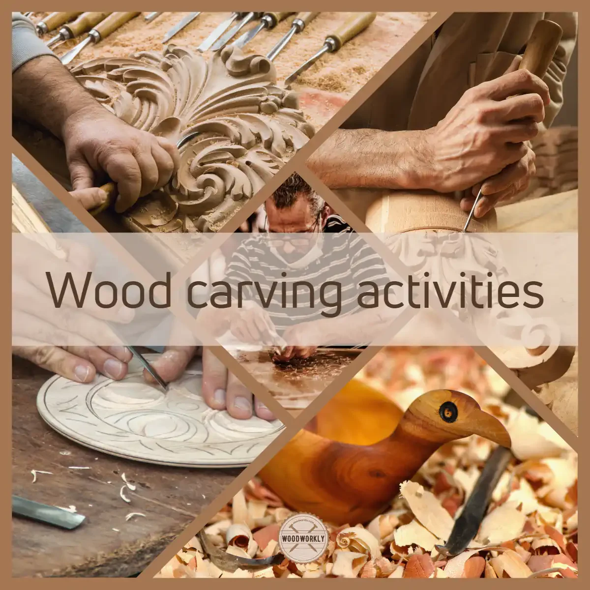 Wood carving activities
