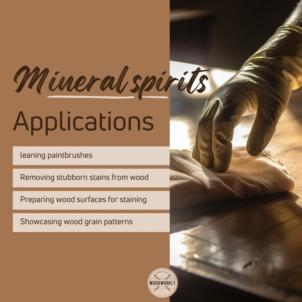 applications of mineral spirits