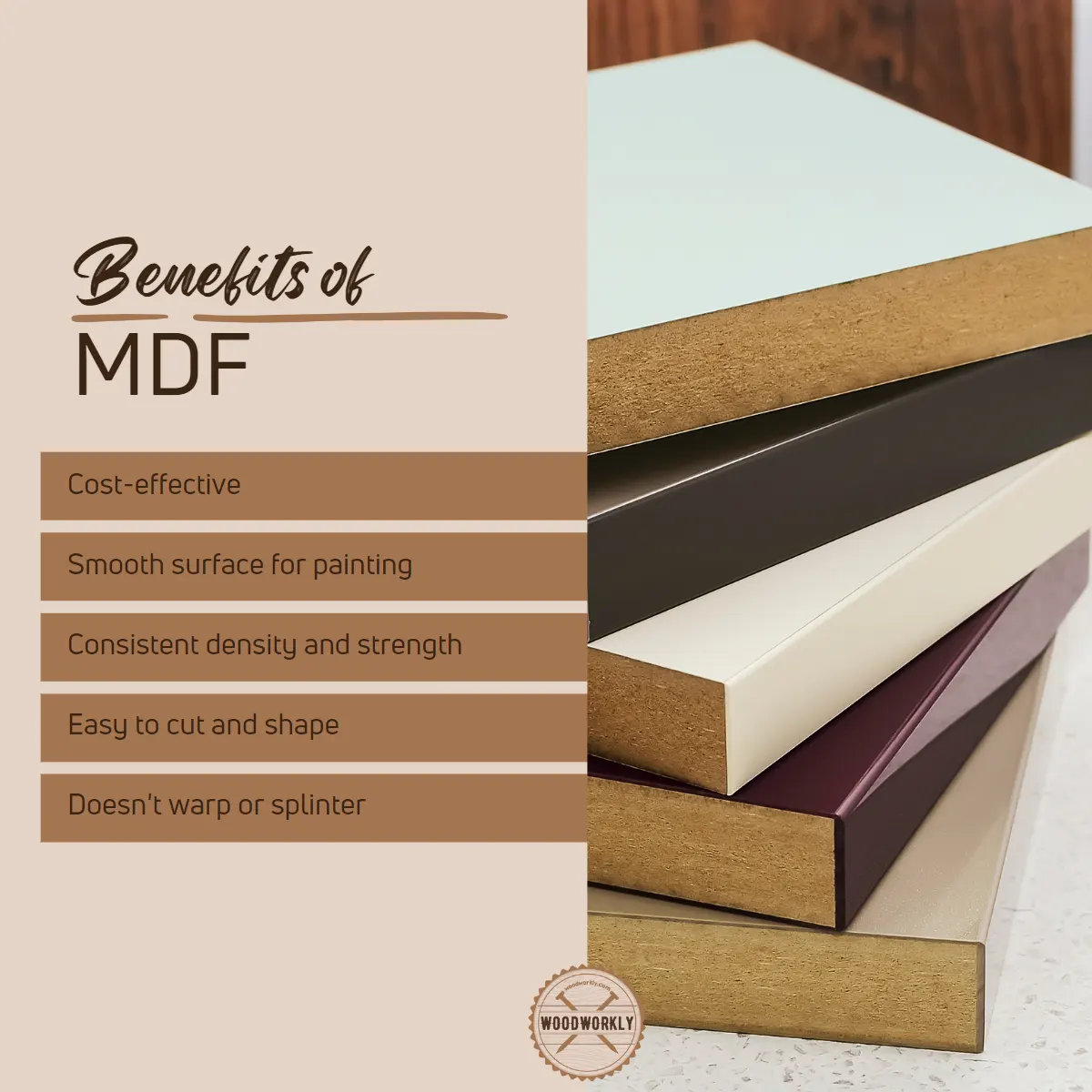 benefits of MDF