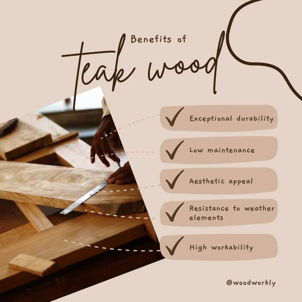 benefits of black teak wood for fencing