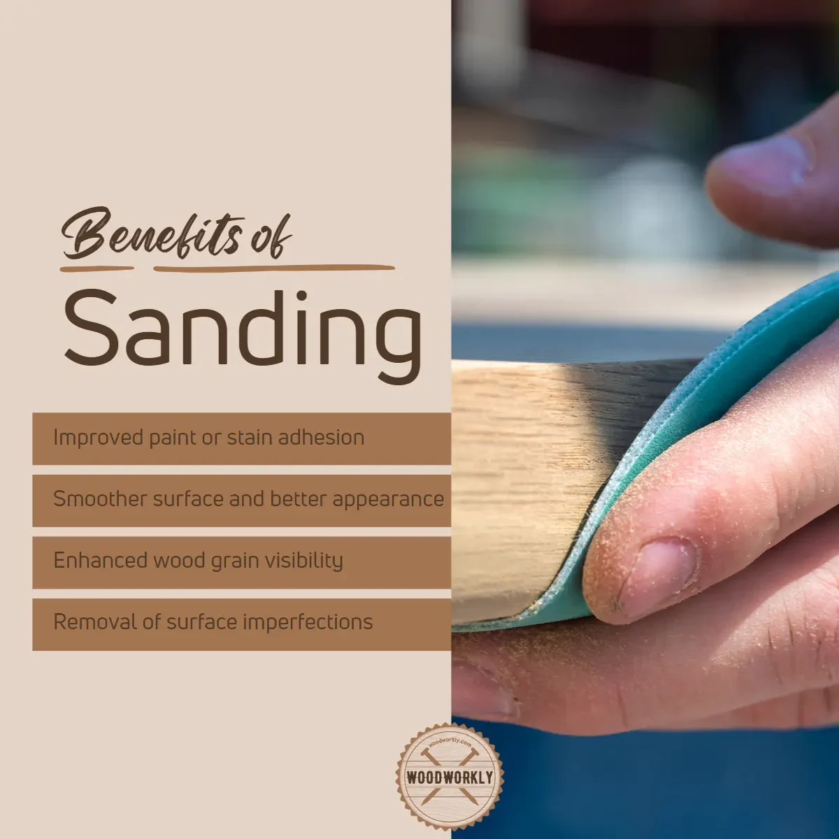 benefits of sanding pressure treated wood
