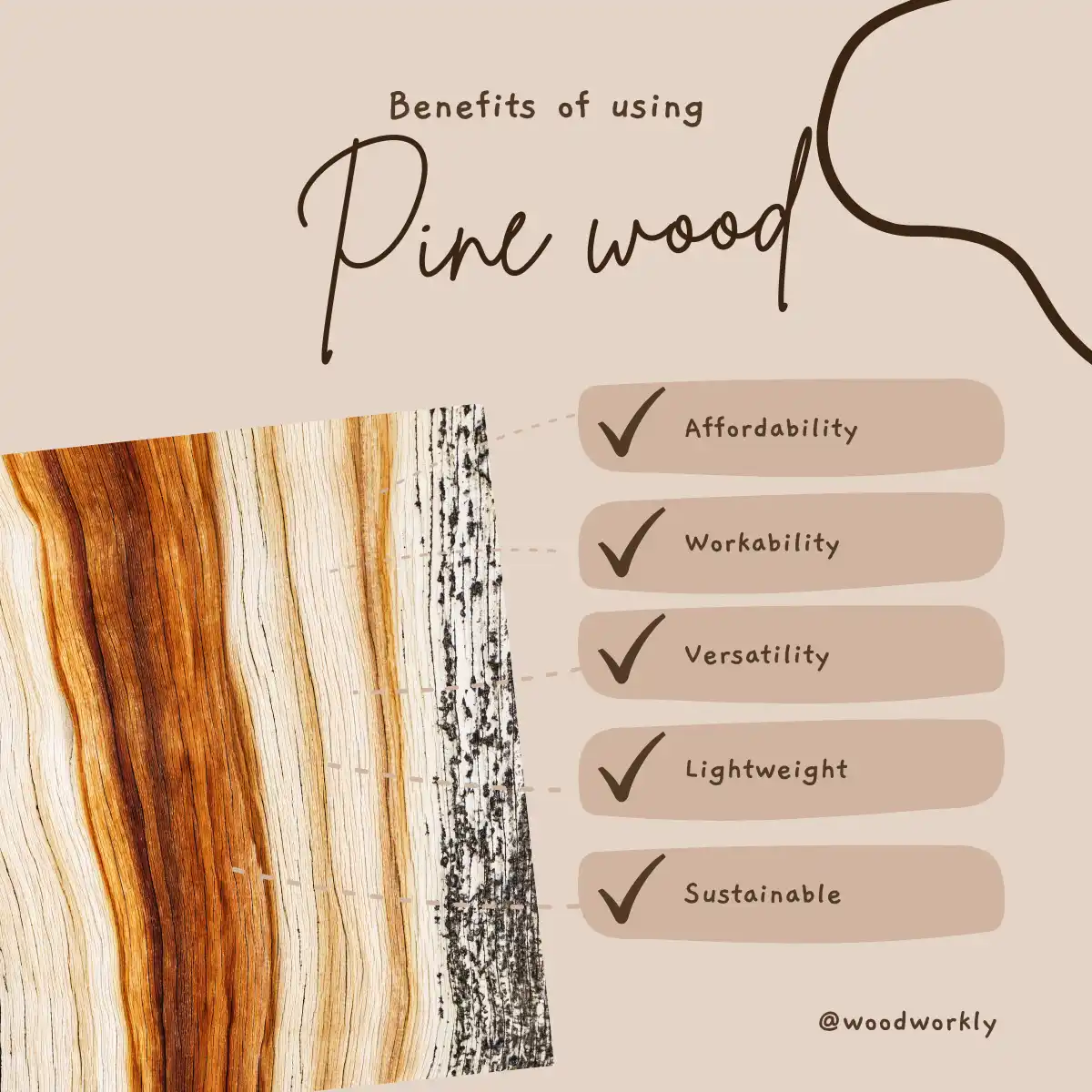 benefits of using pine wood
