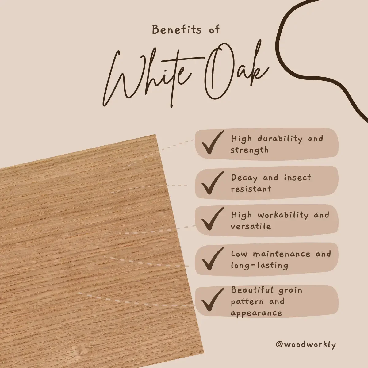 benefits of white oak for adirondack chairs