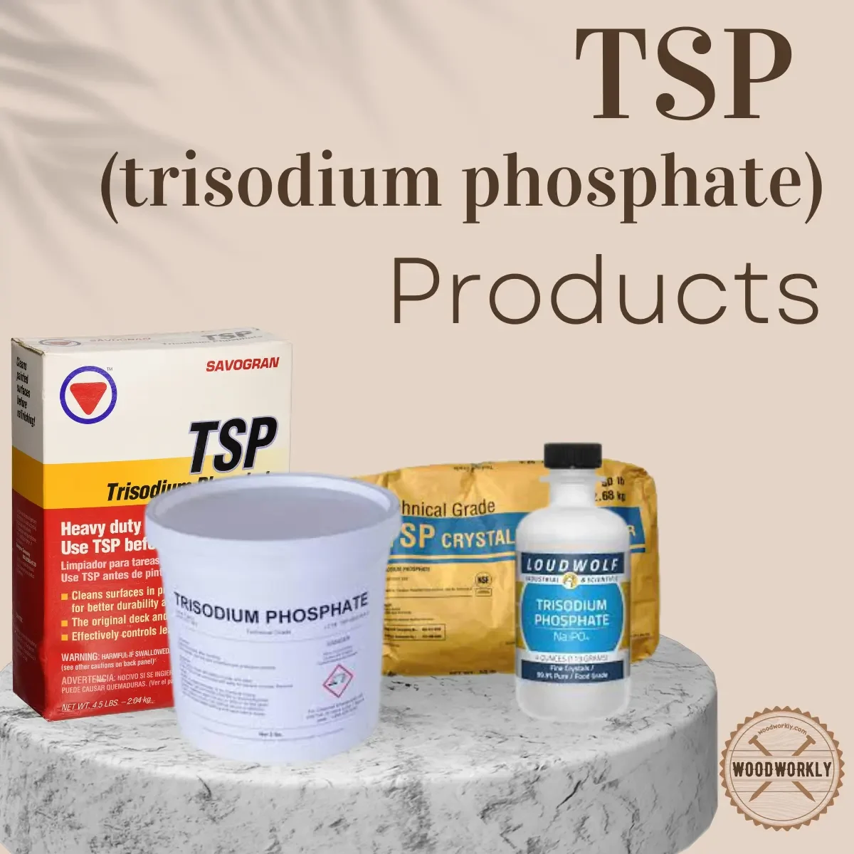 trisodium phosphate products