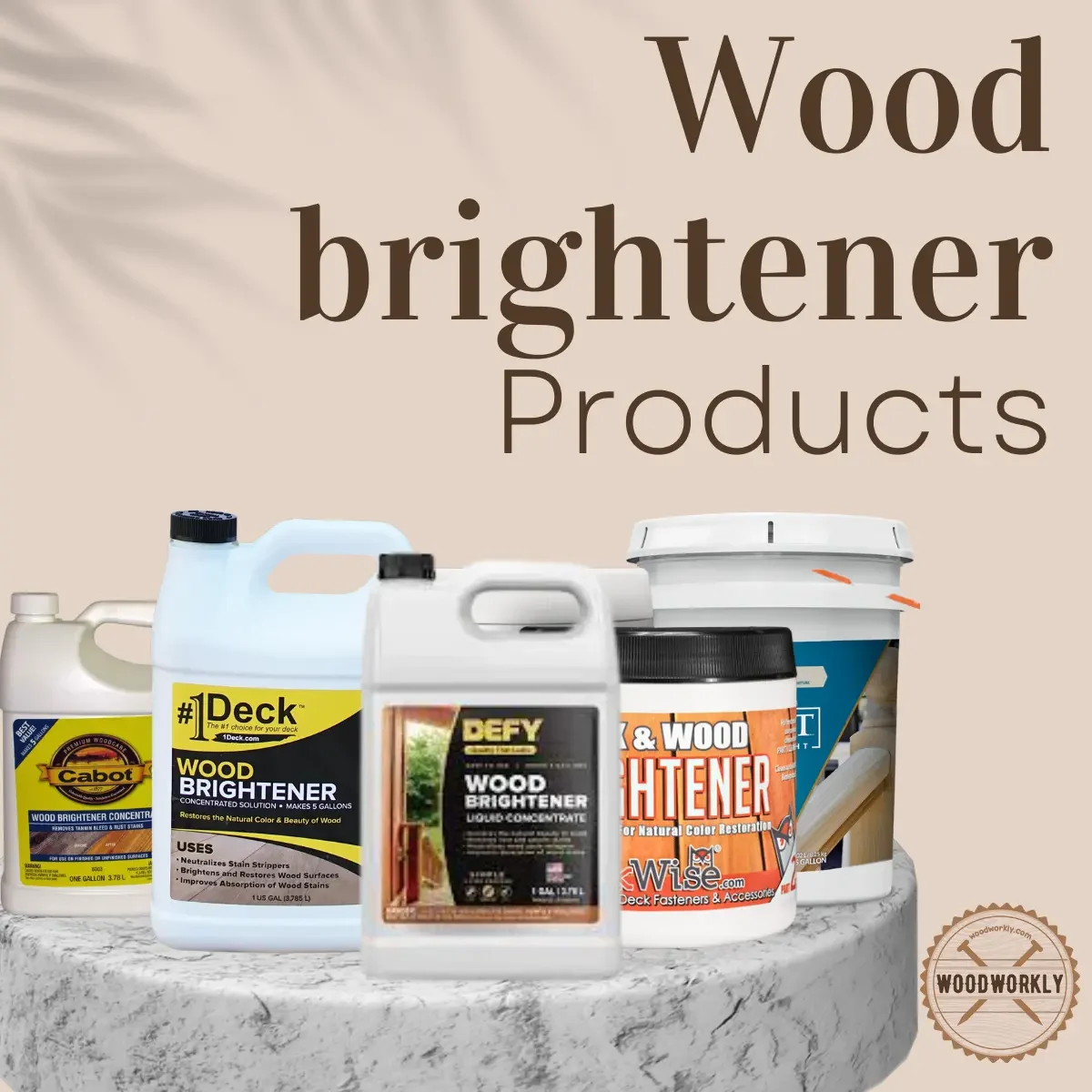wood brightener products