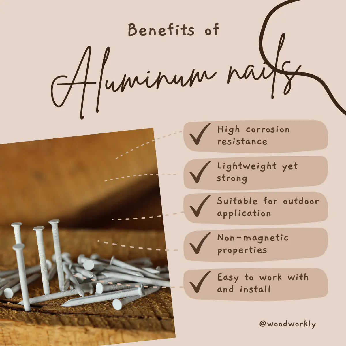 Benefits of aluminum nails
