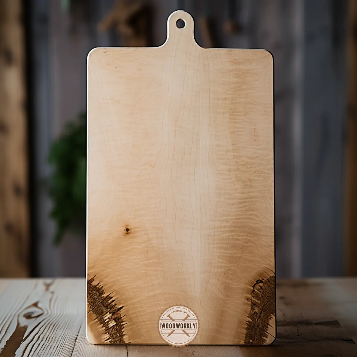 Birch wood cutting board