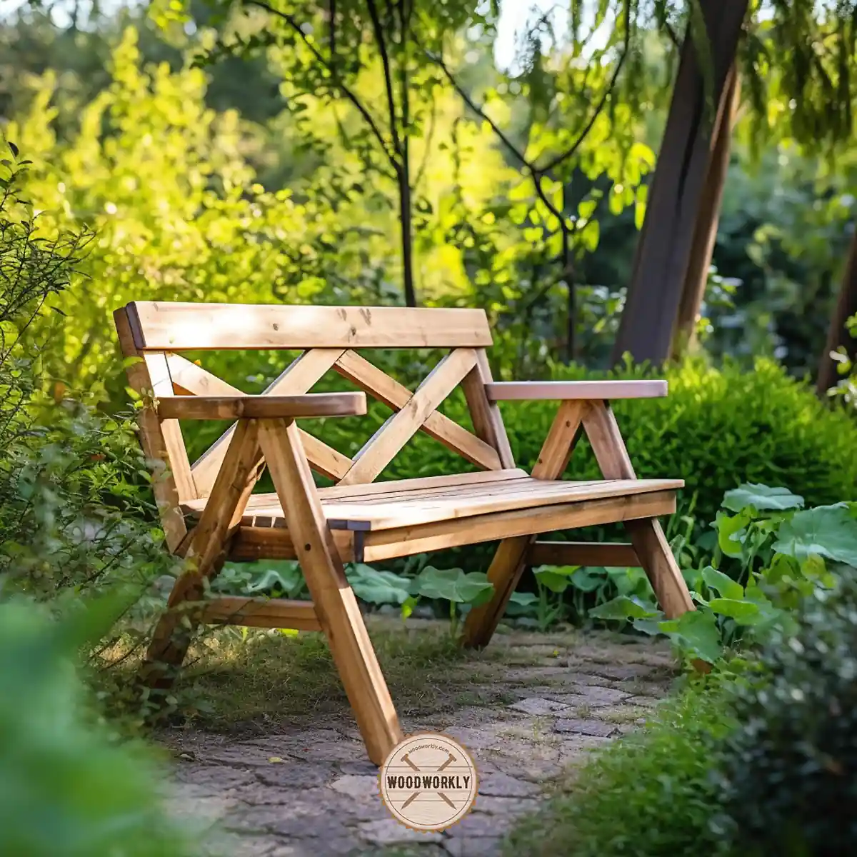 Cedar wood outdoor furniture