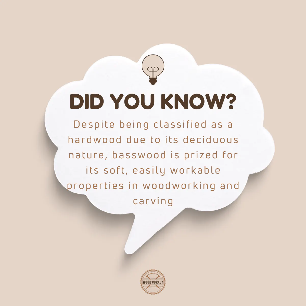 Did you Know Fact about basswood