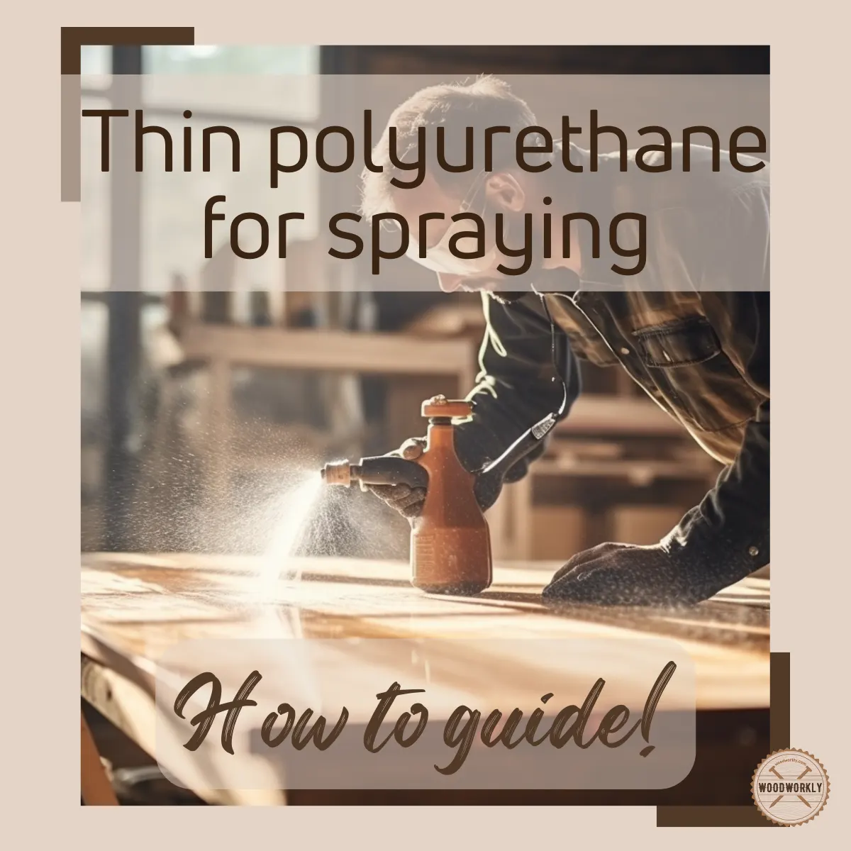 How To Thin Polyurethane For Spraying