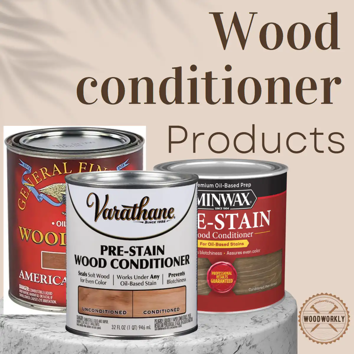 Wood conditioner products
