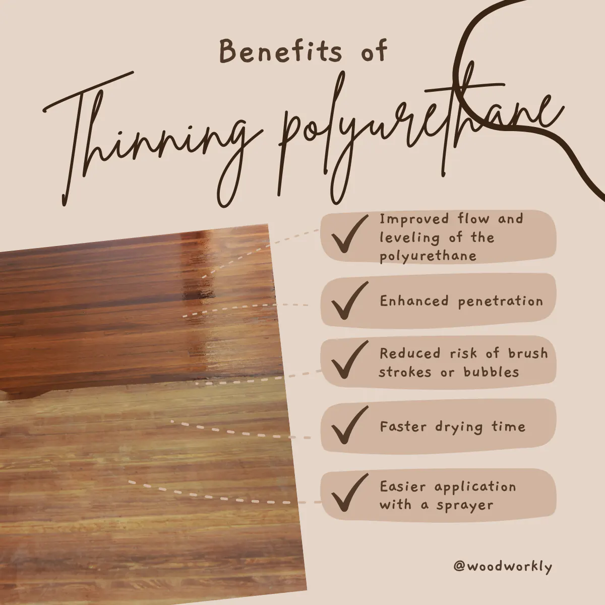 benefits of thinning polyurethane