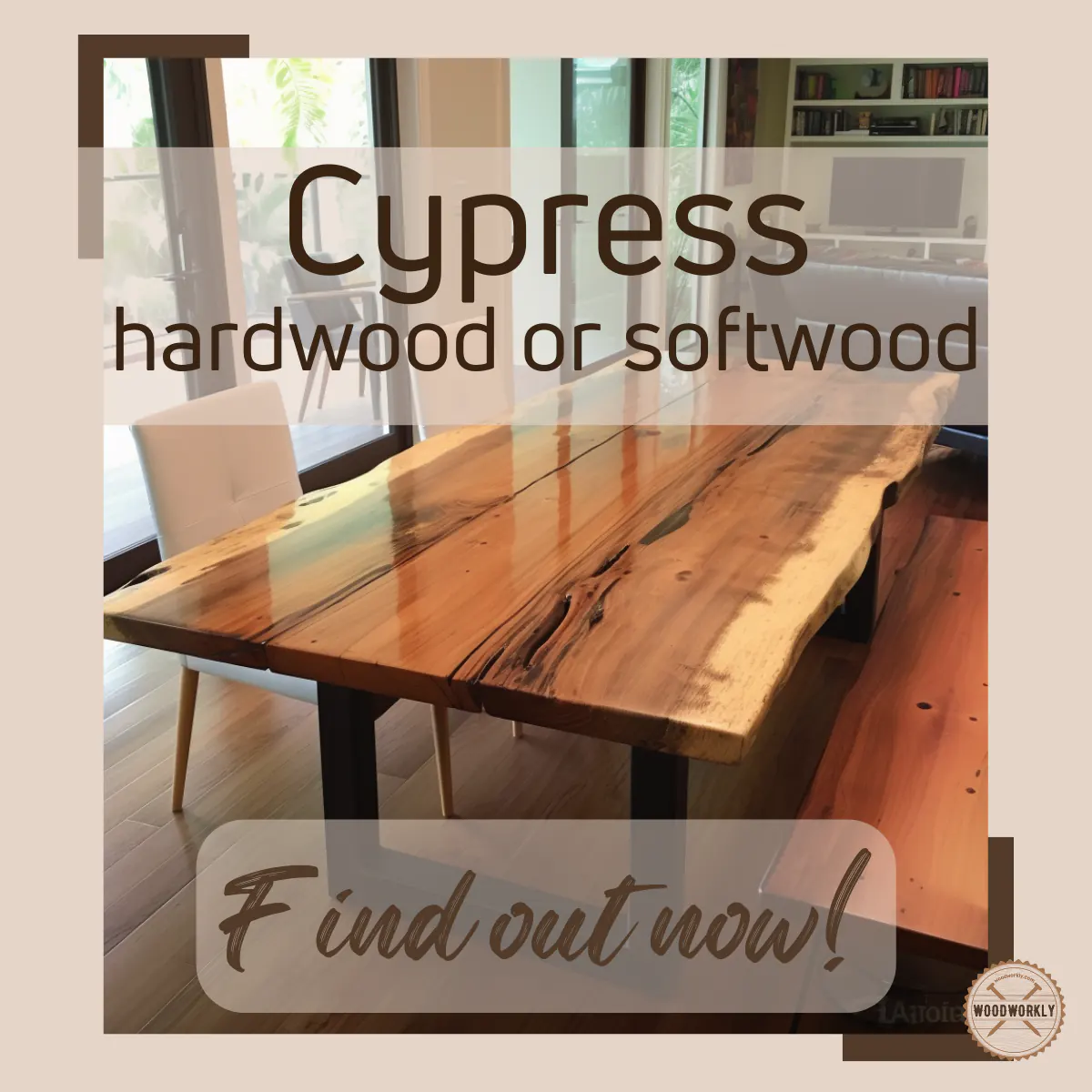 Is cypress a hardwood or softwood