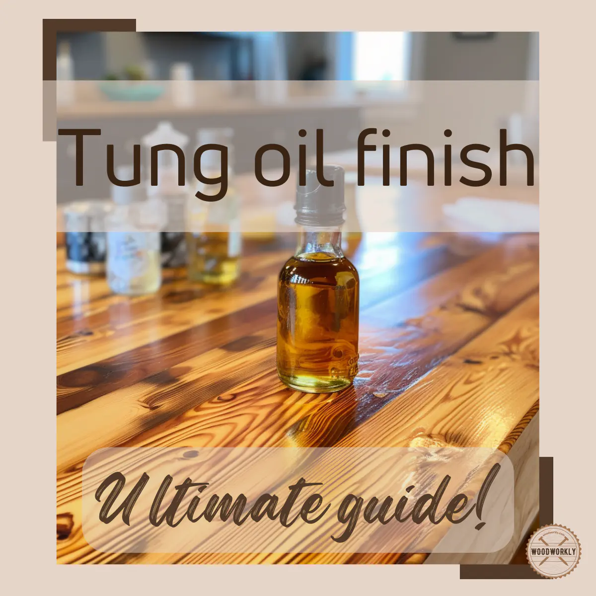 Tung oil finish