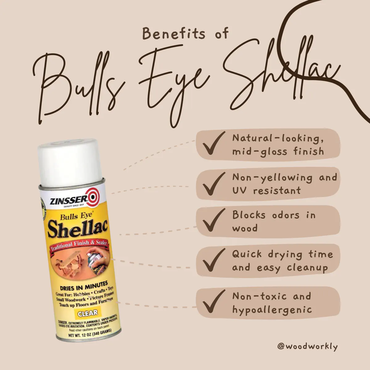 Benefits of Bulls Eye Shellac