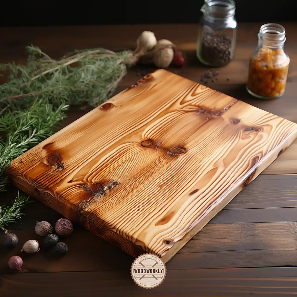 Cedar cutting board