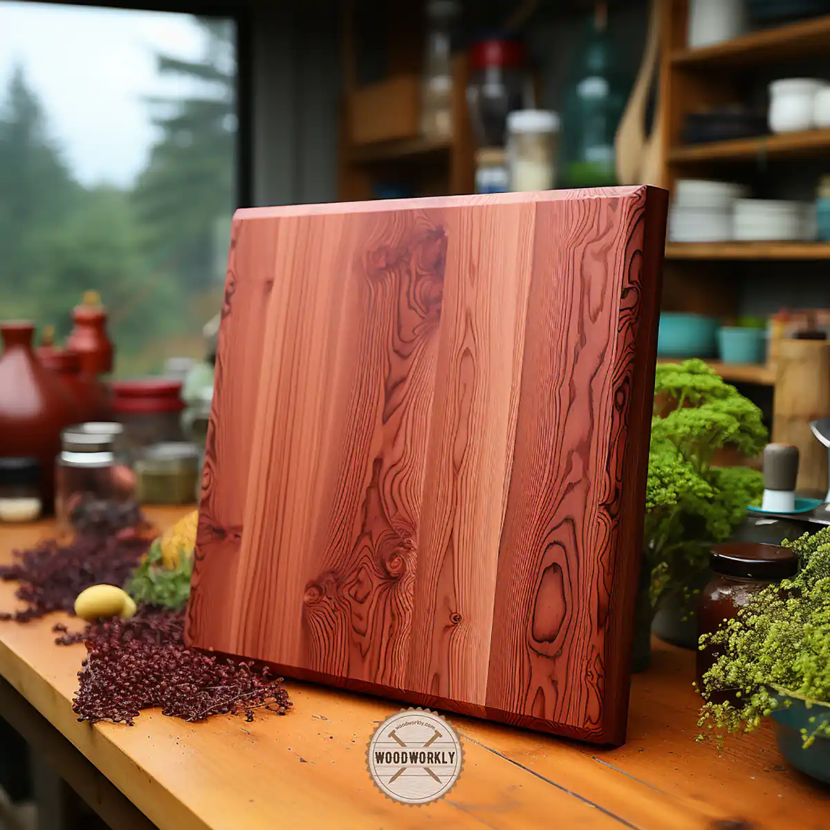 Red Cedar cutting board