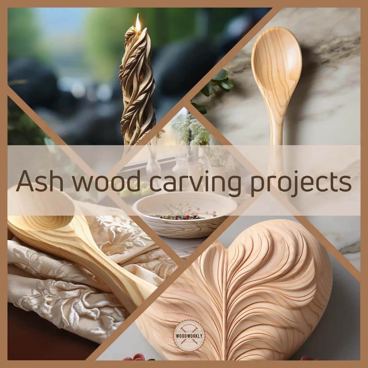 Ash wood carving projects