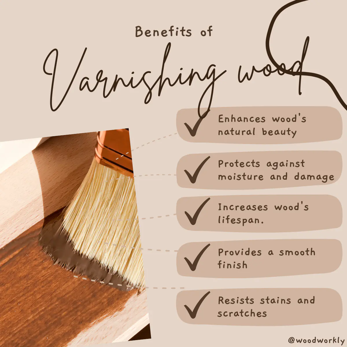 Benefits of varnishing wood