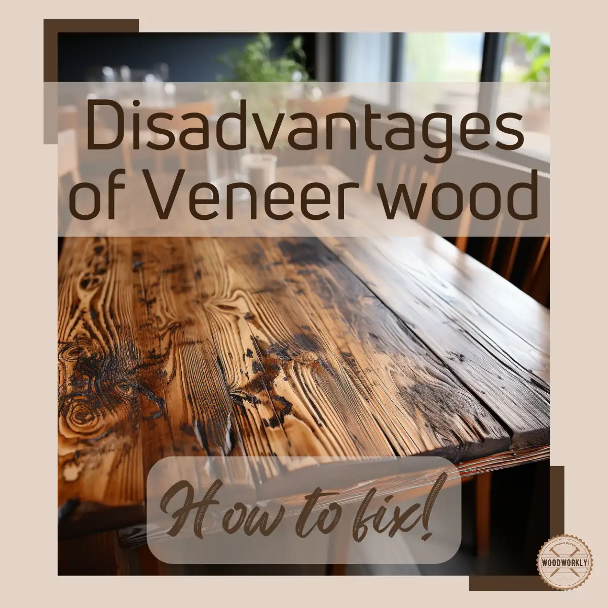 Disadvantages Of Veneer Wood