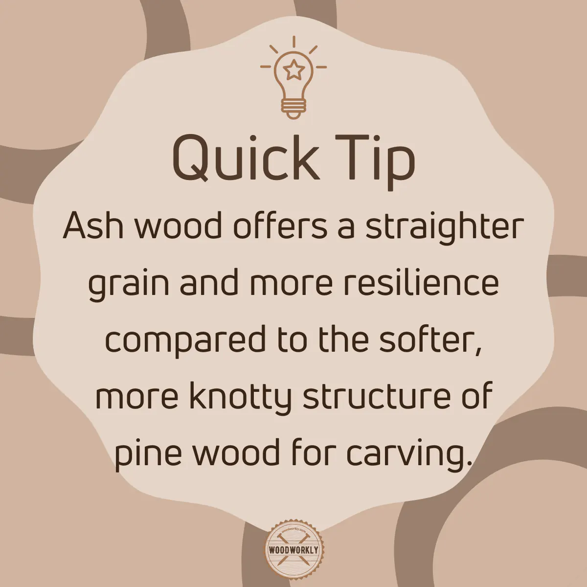 Tip for Ash carving