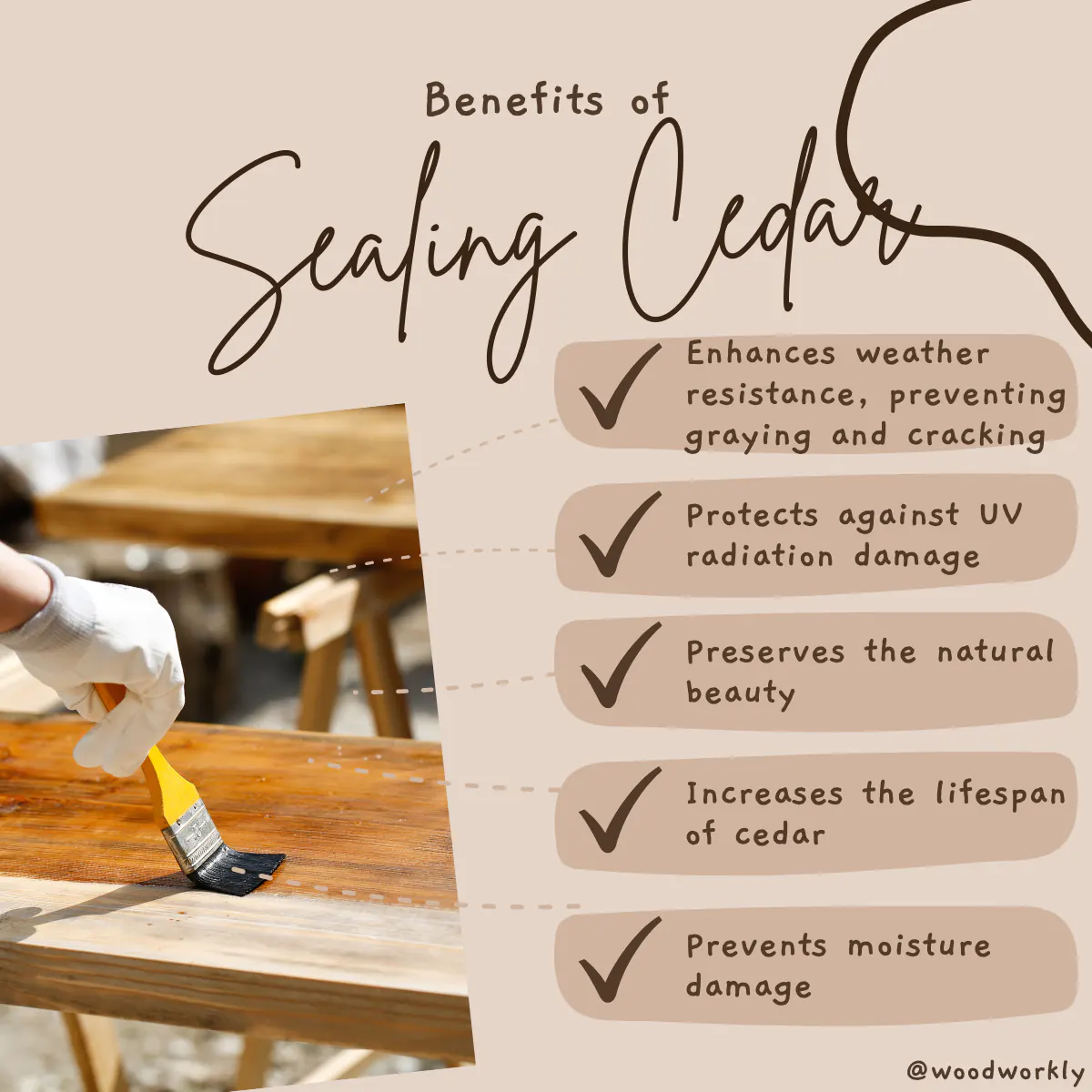 Benefits of sealing cedar