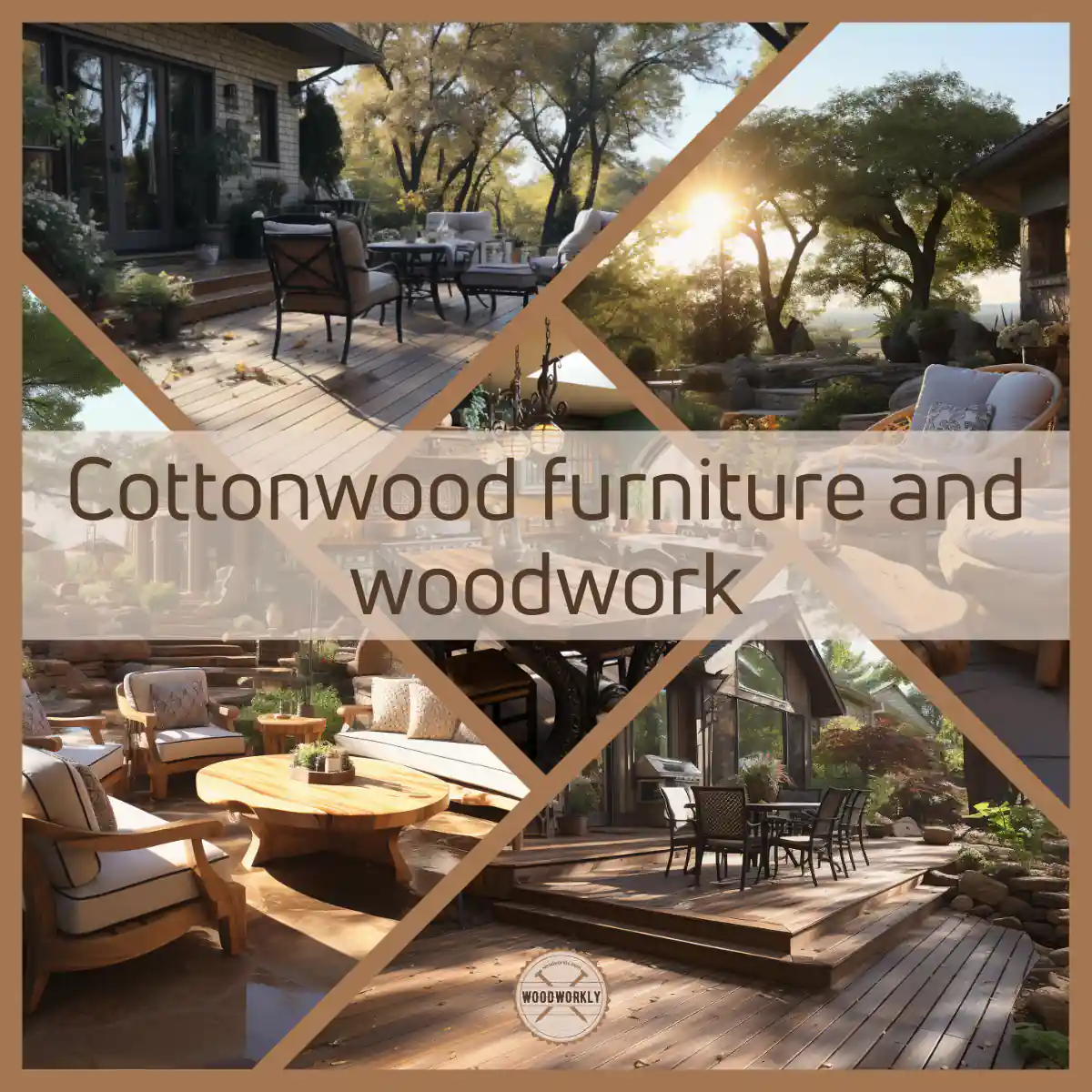 Cottonwood furniture and woodwork