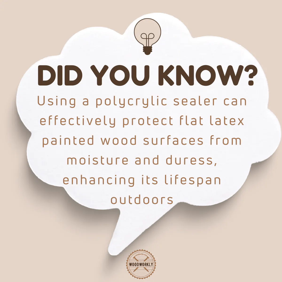 Did you know fact about How To Seal Painted Wood For Outdoor Use