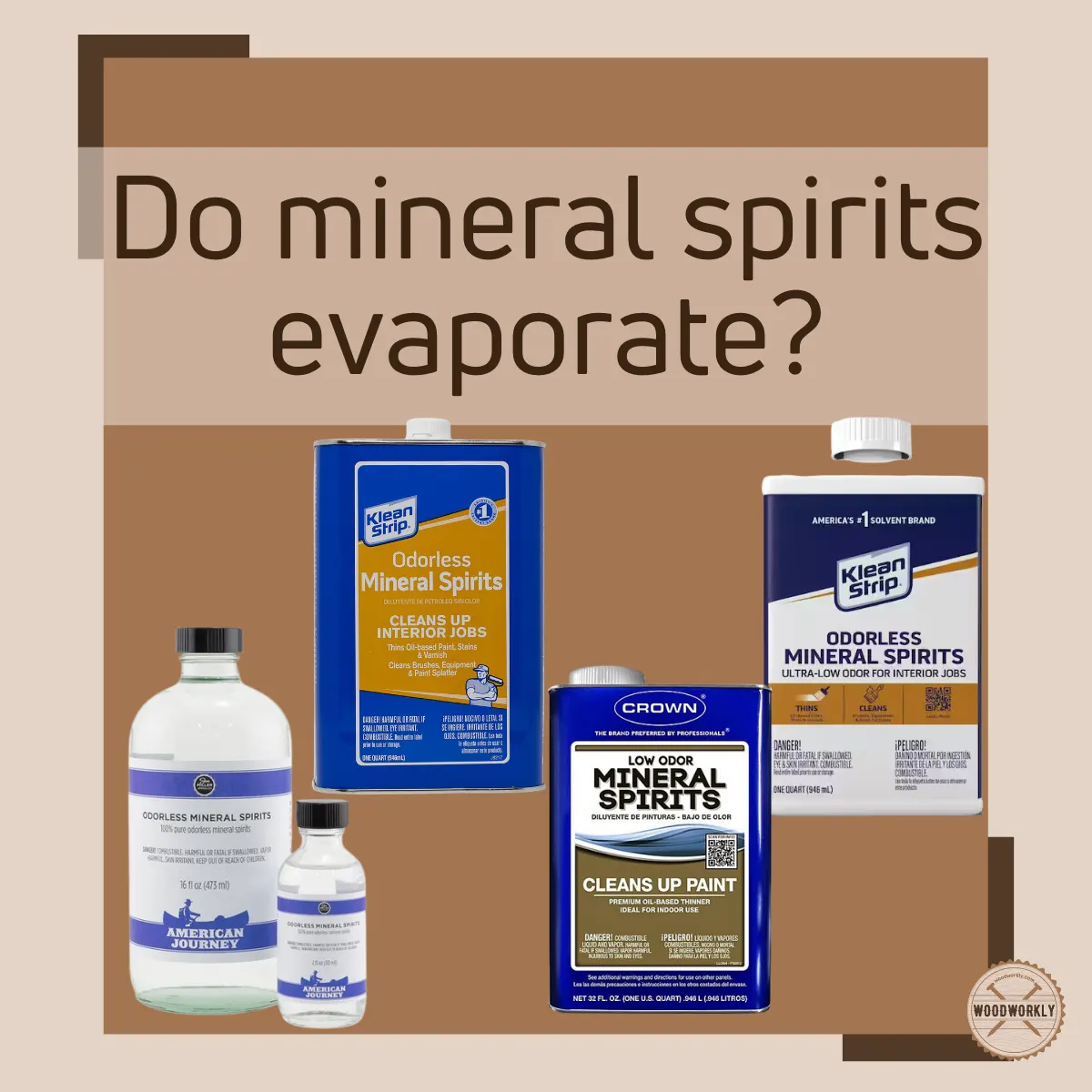 Do Mineral Spirits Evaporate
