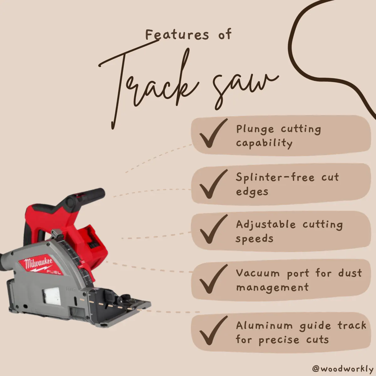 Features of Track Saw