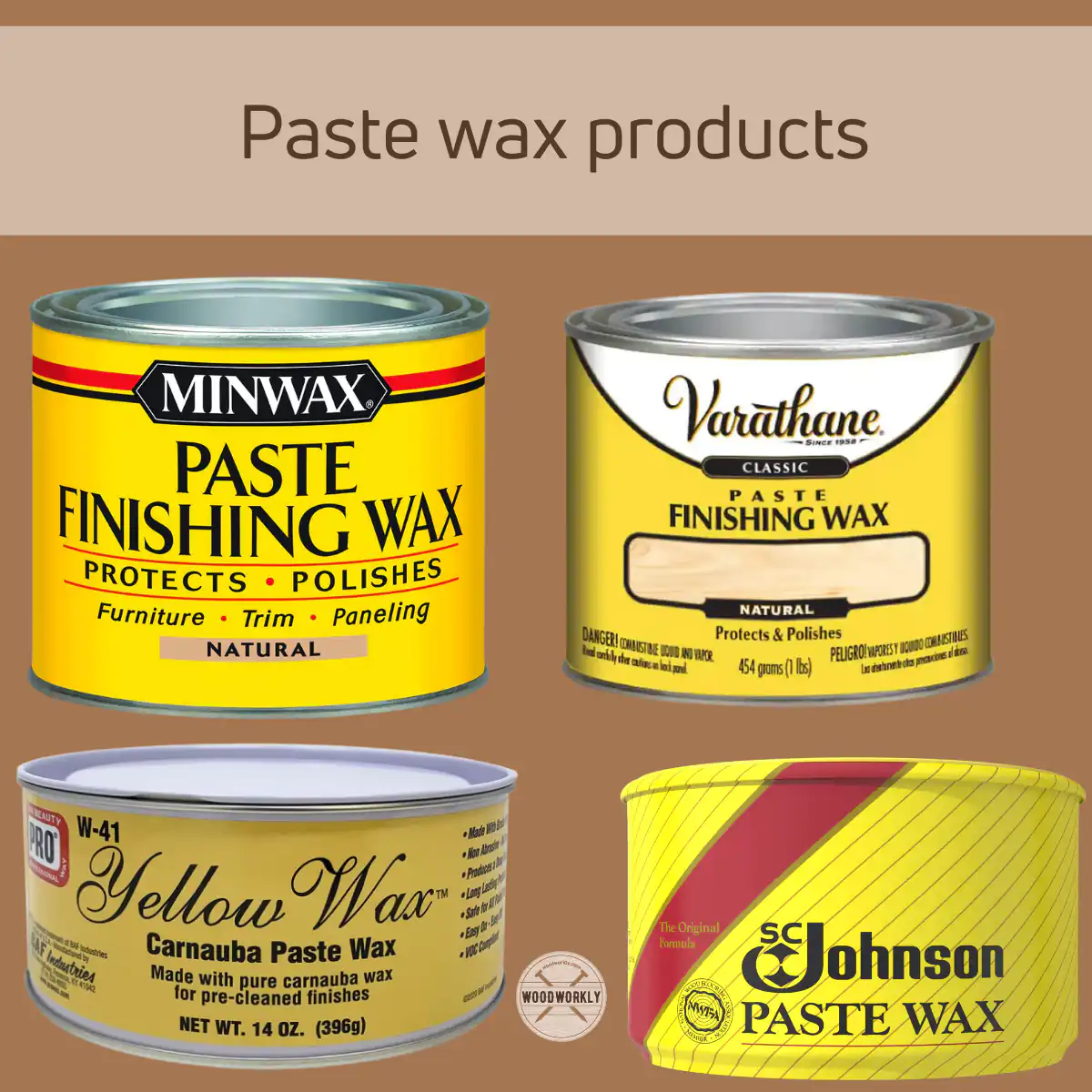 Paste wax products