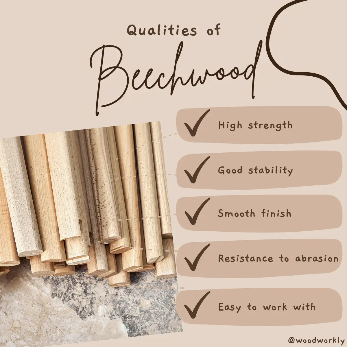 Qualities of Beechwood important when making a bed frame