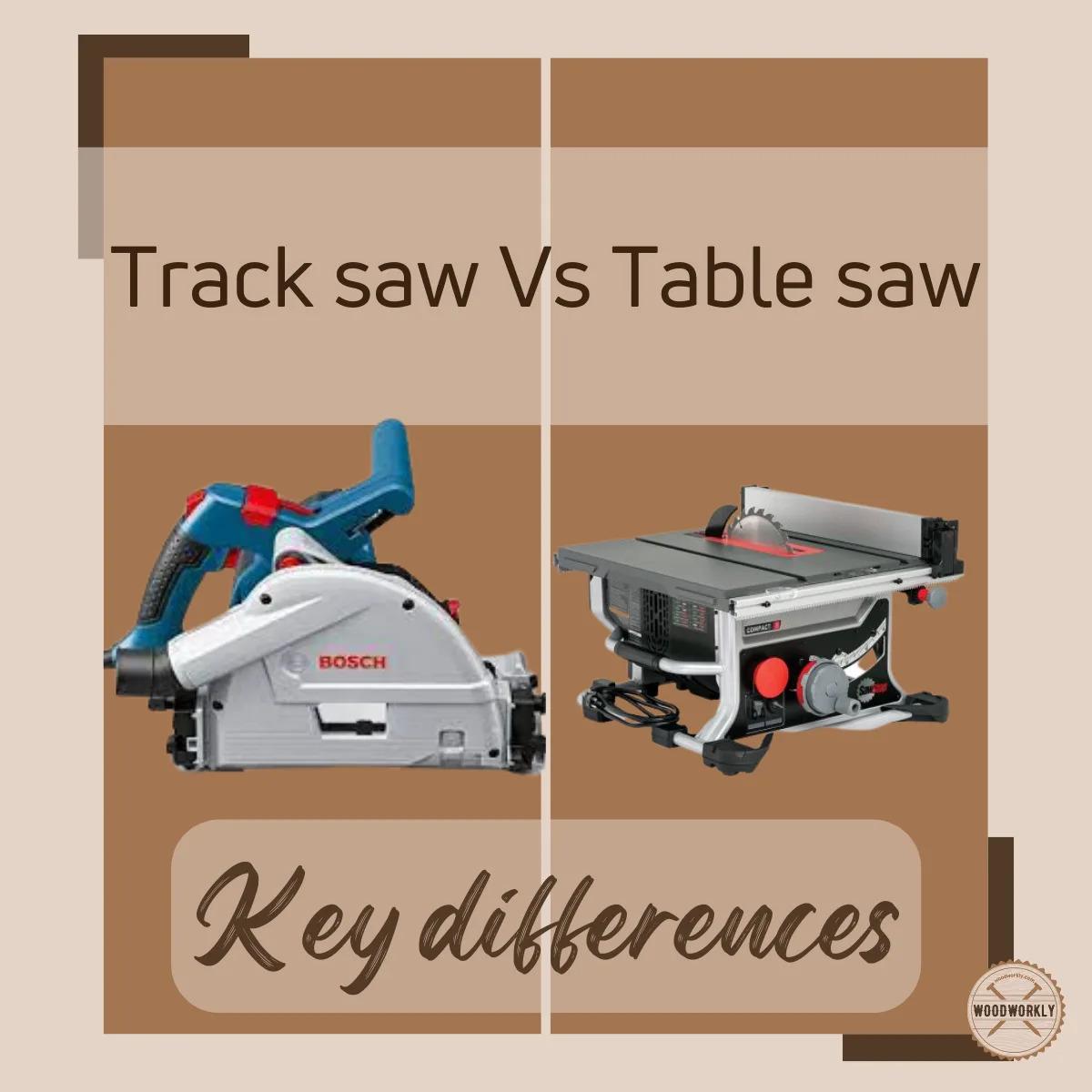 Track saw Vs Table saw