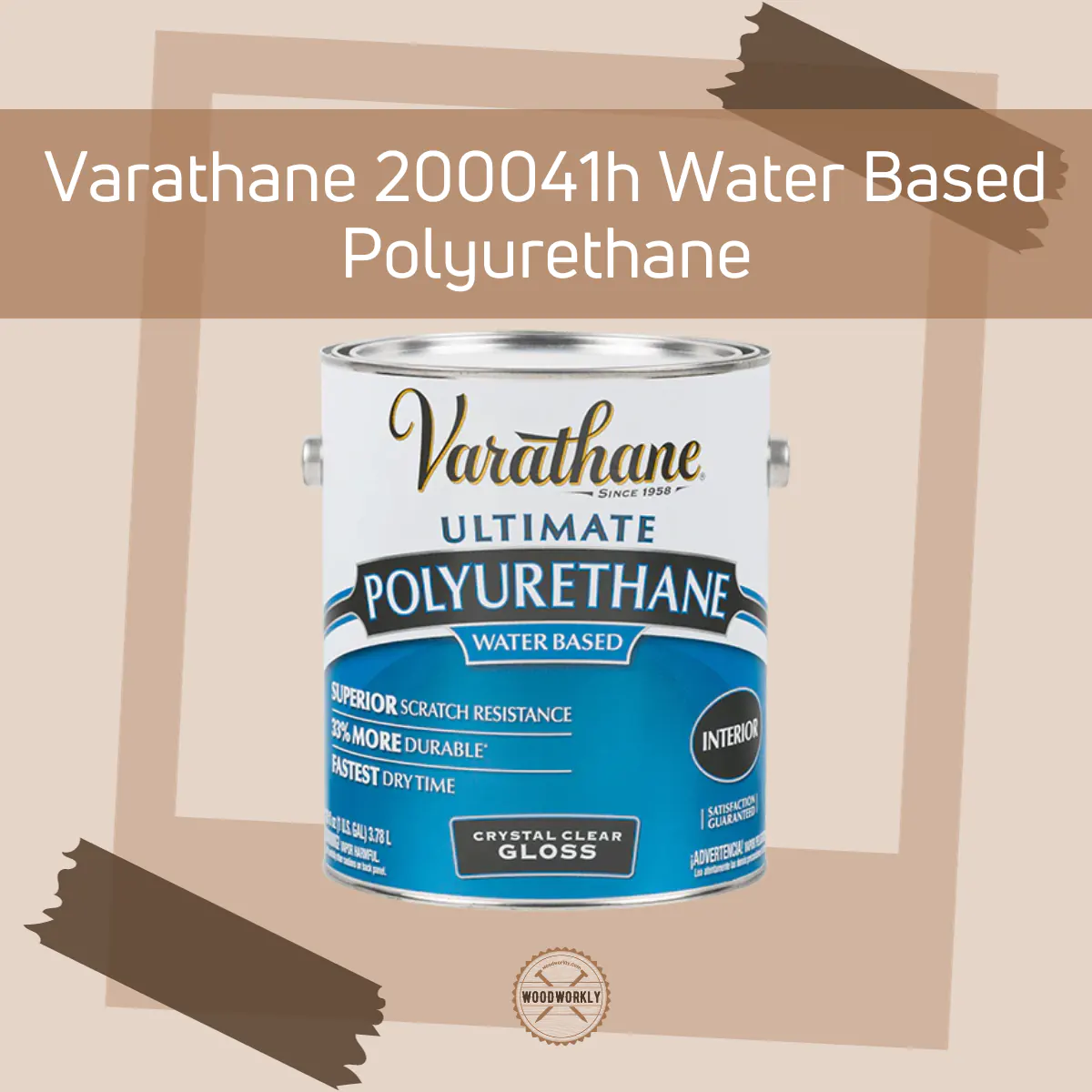 Varathane 200041h Water Based Polyurethane