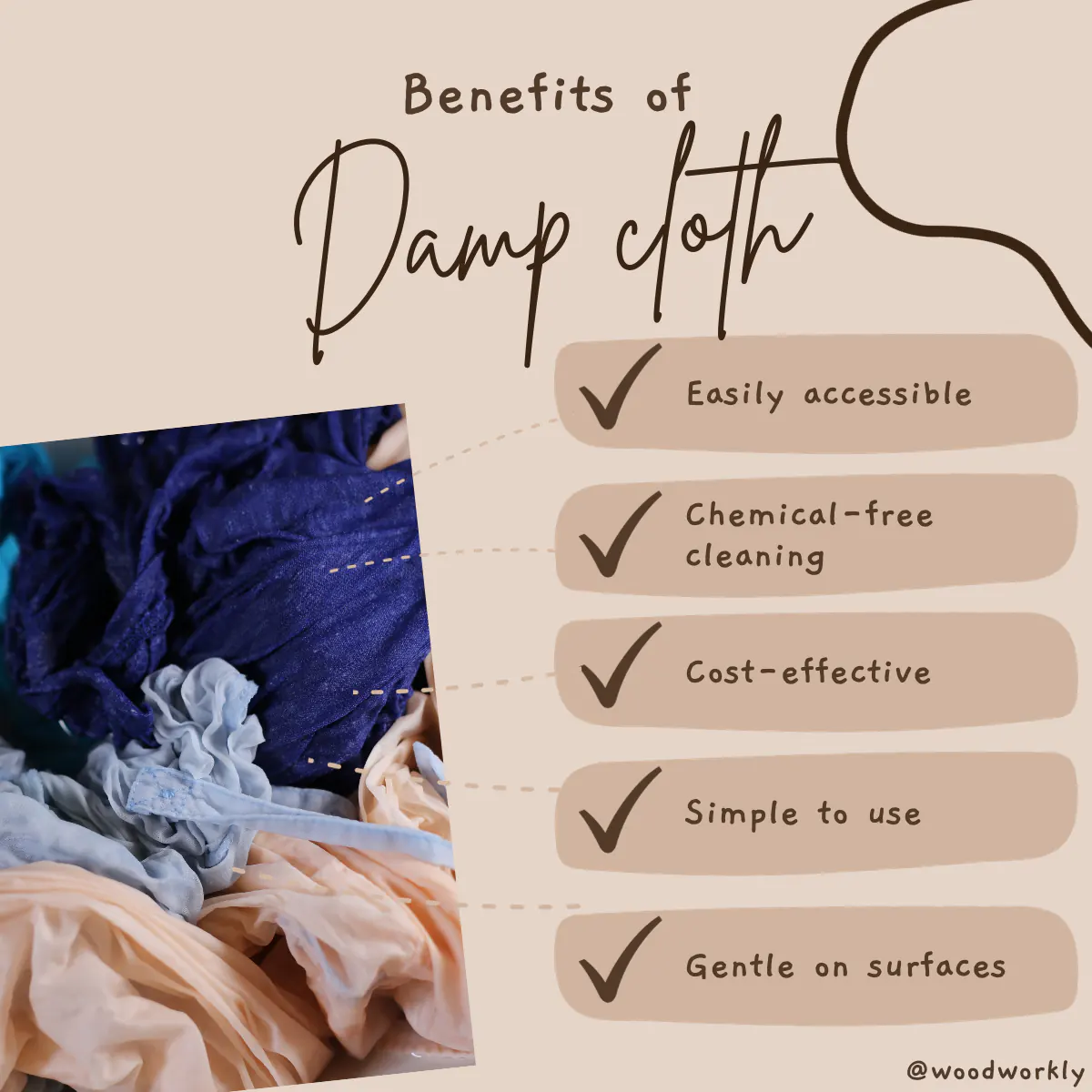 Benefits of Damp Cloth