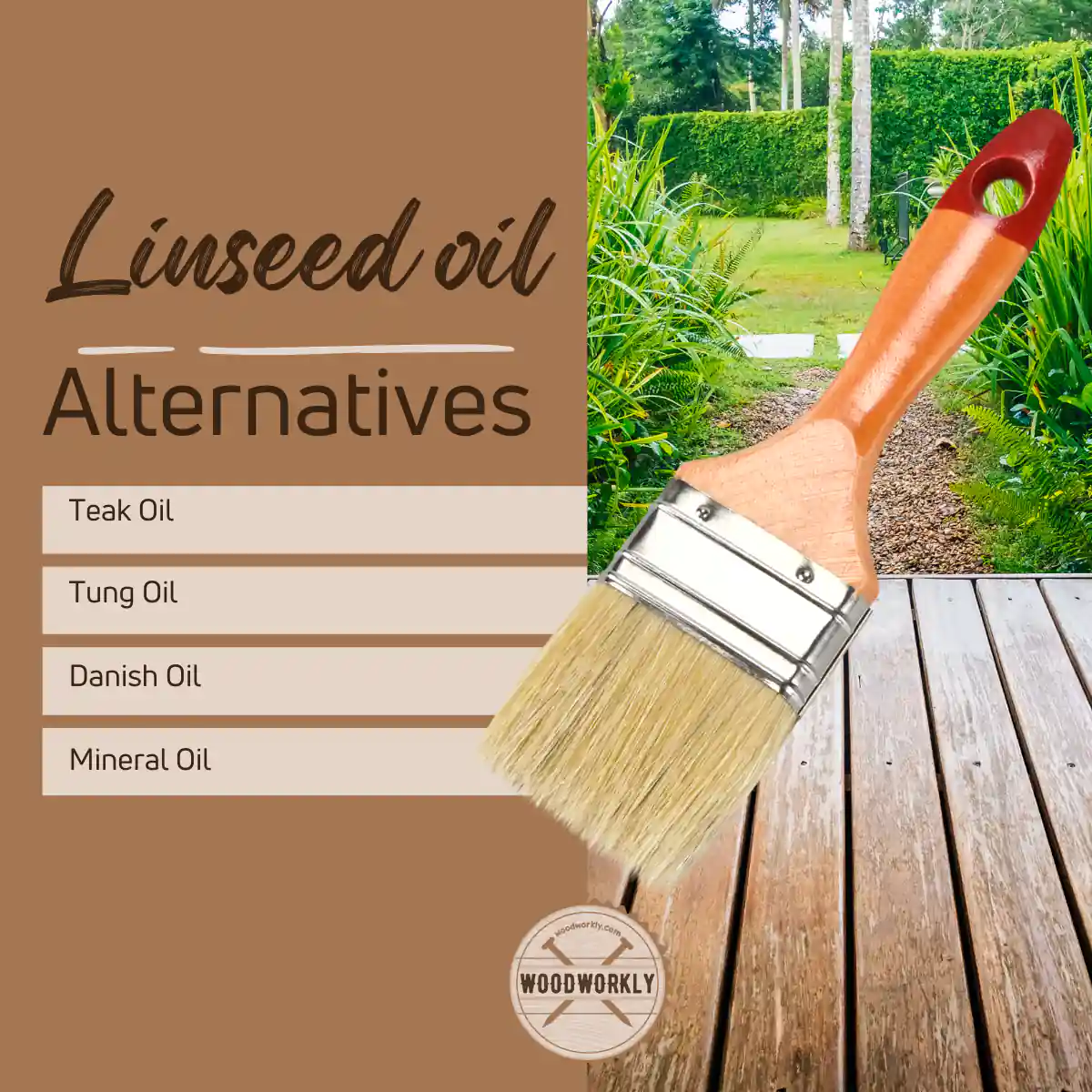 Best alternative products for linseed oil