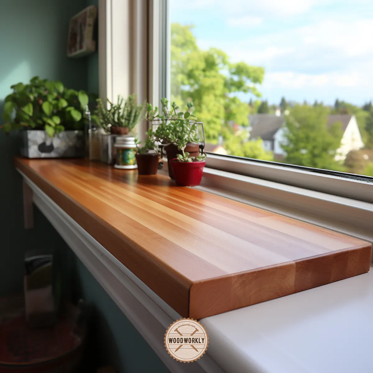 Cherry wood for window sill replacement